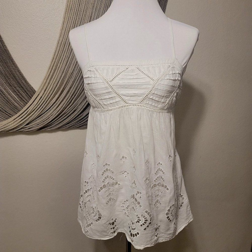 Unit Lace Detail Cross Back Camisole Sz S